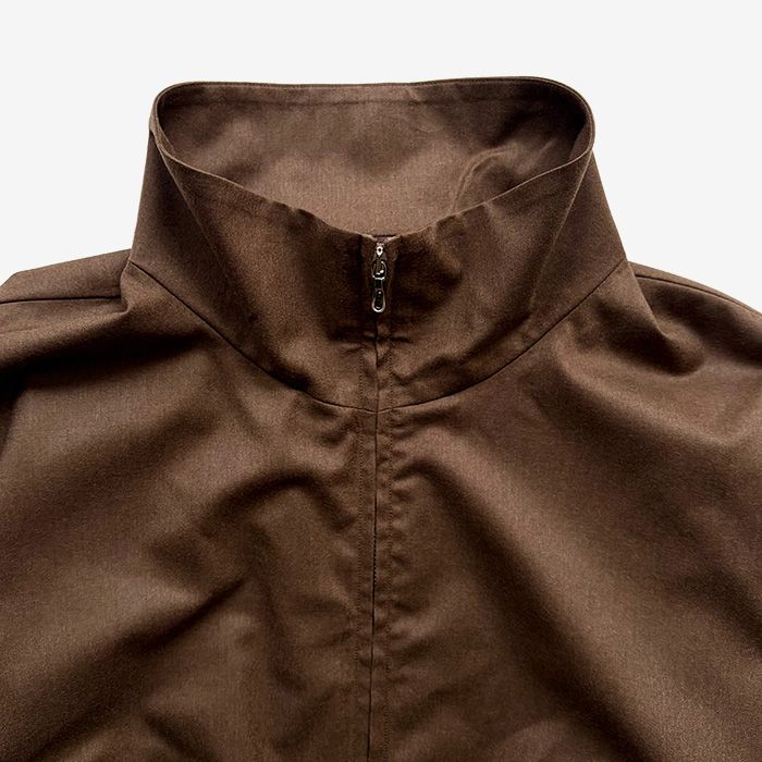 Women / Fine Wool Saxony Balloon Jacket / Brown