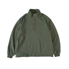 SWEAT PULLOVER / D.GREEN