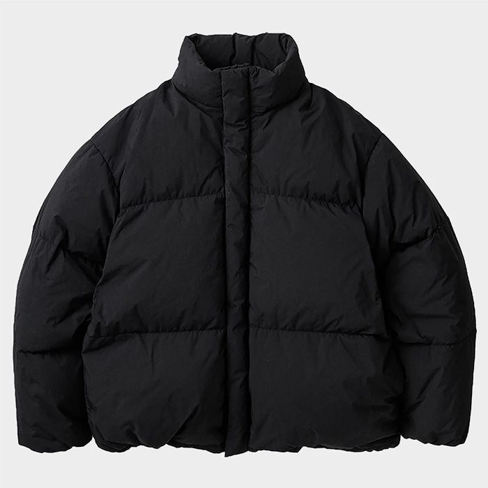 Garment Dyed Down Jacket / Black