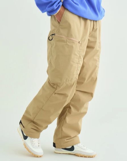 HINOC DOWN CARGO PANTS / BLK / ダウンパンツ