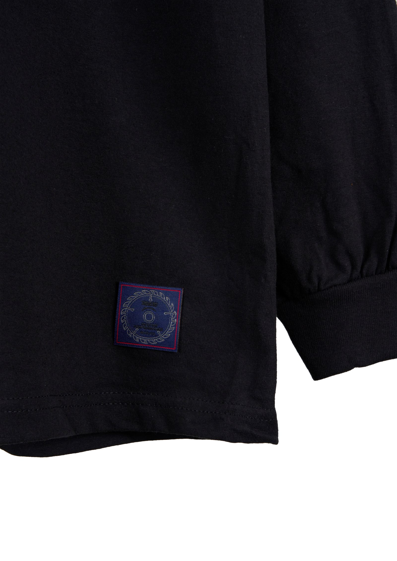 M&M MASSES T-SHIRT HELL L/S  / BLACK / コラボロンティー