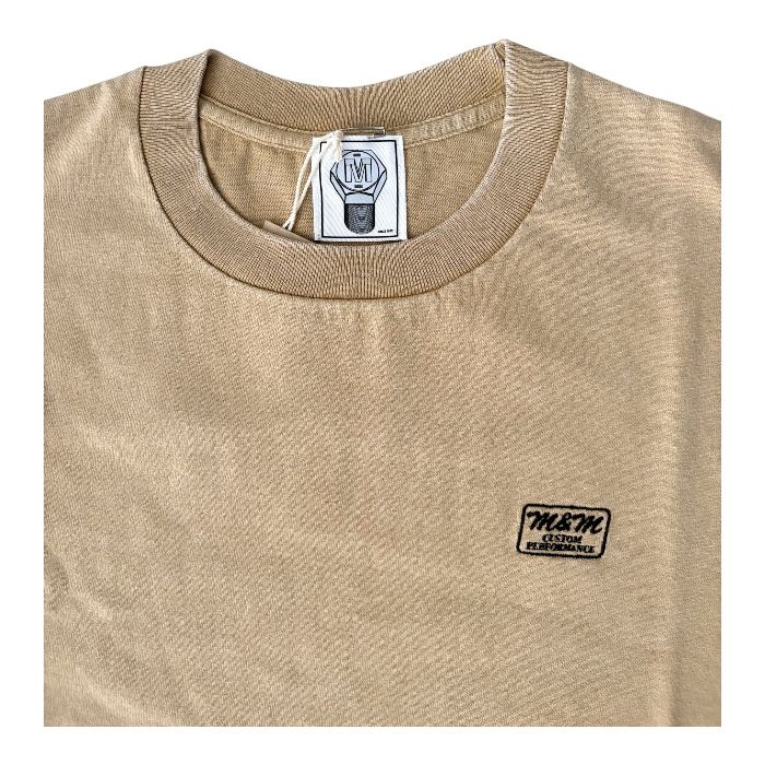 FADE WASH TEE / FADE BEIGE / フェード ティー / 26MMG27