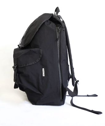 ENDS and MEANS - Evacuation Backpack / Black | Stripe Online Store