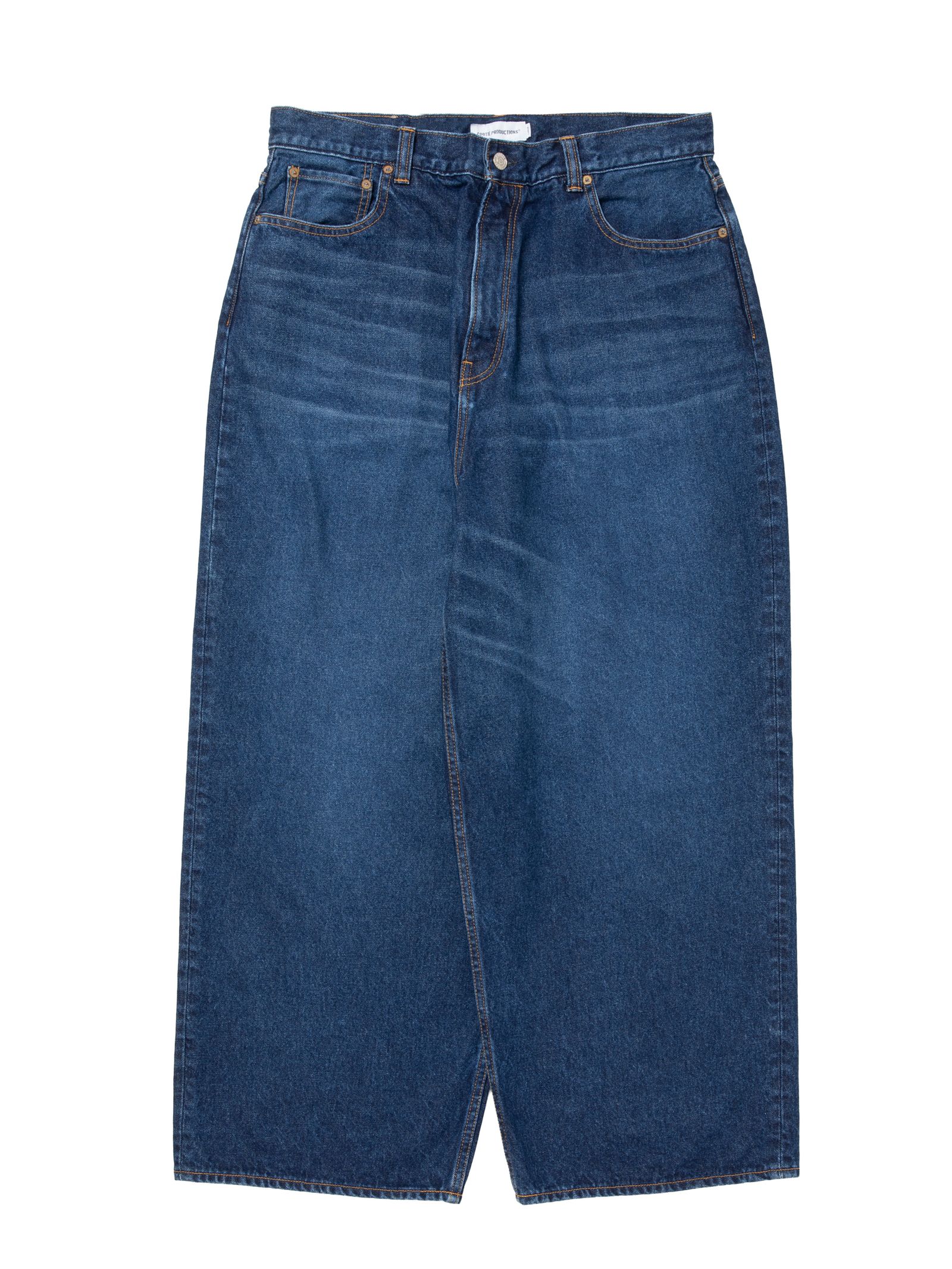 12.5oz Denim 5 Pocket Extra Baggy Pants / INDIGO AGING FADE /  バギーデニムパンツ / CTE-26S113