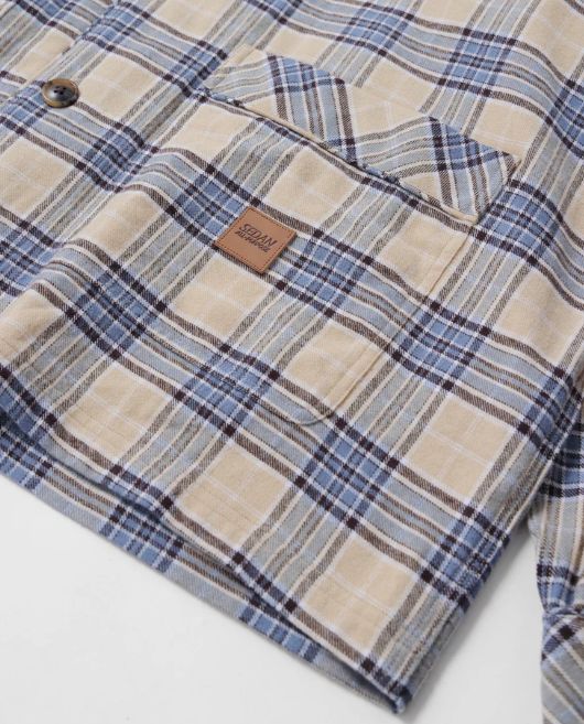 PLAID SLEEPING JACKET / Beige