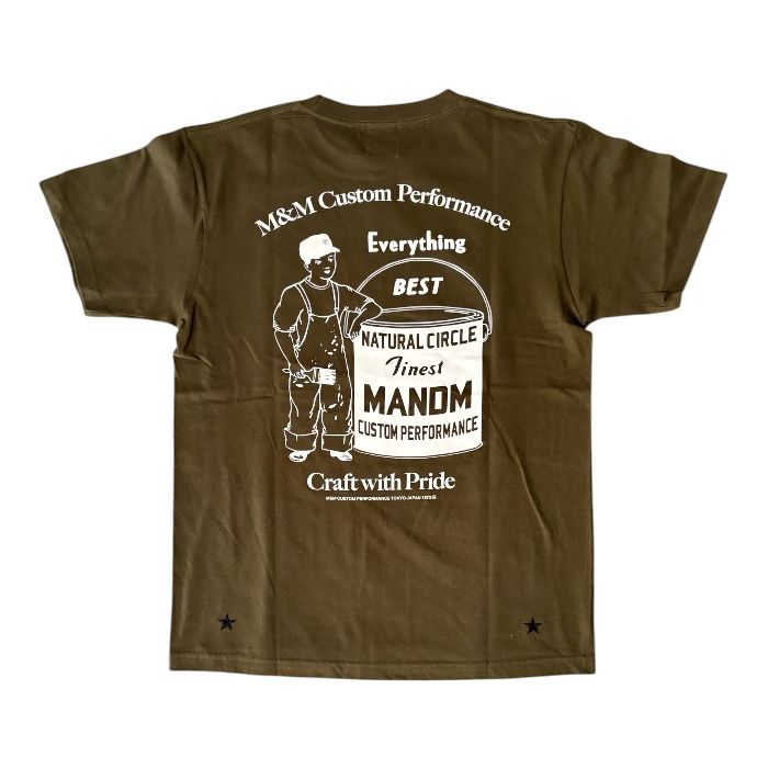 PRINT TEE / ARMY GREEN / プリントティー / 26MMT22