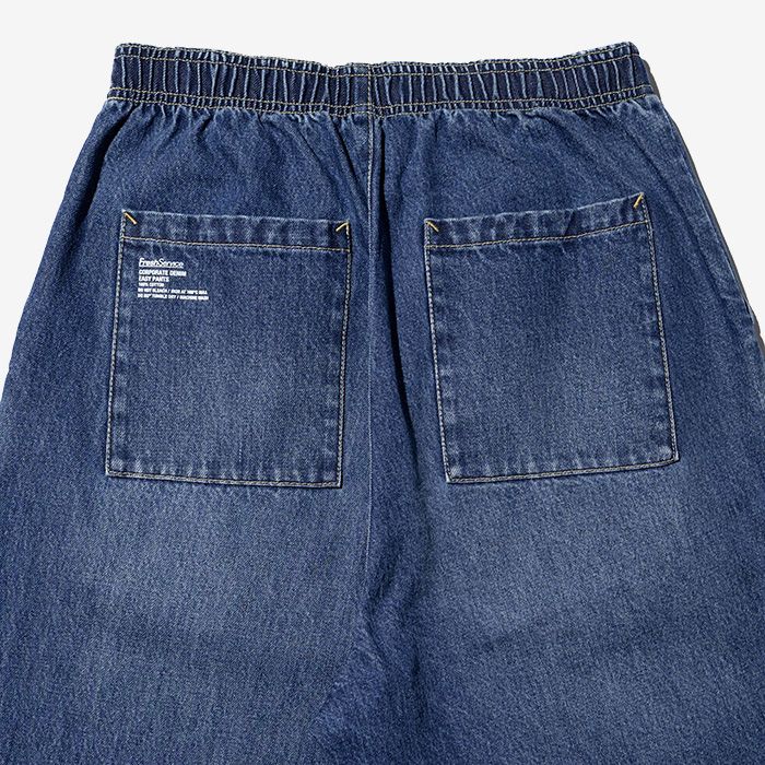 CORPORATE DENIM EASY PANTS / DARK WASH