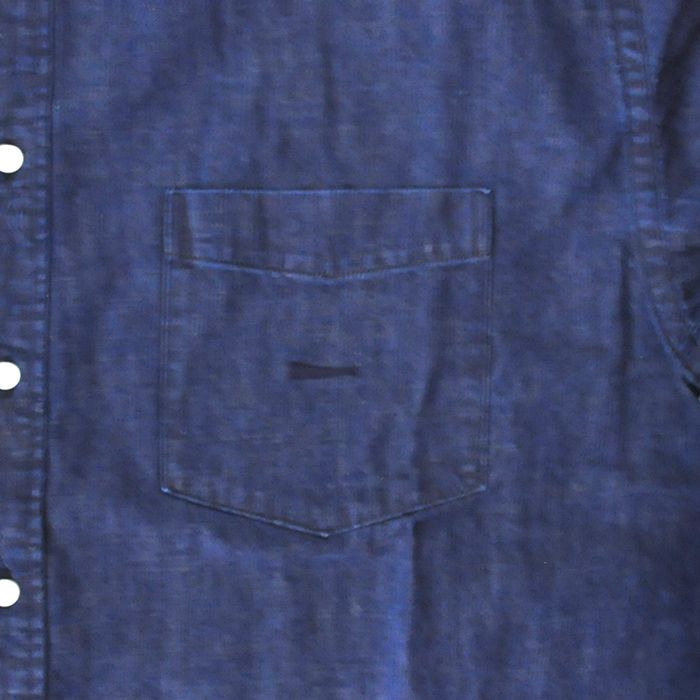 ALLEN DENIM LS SHIRT / INDIGO