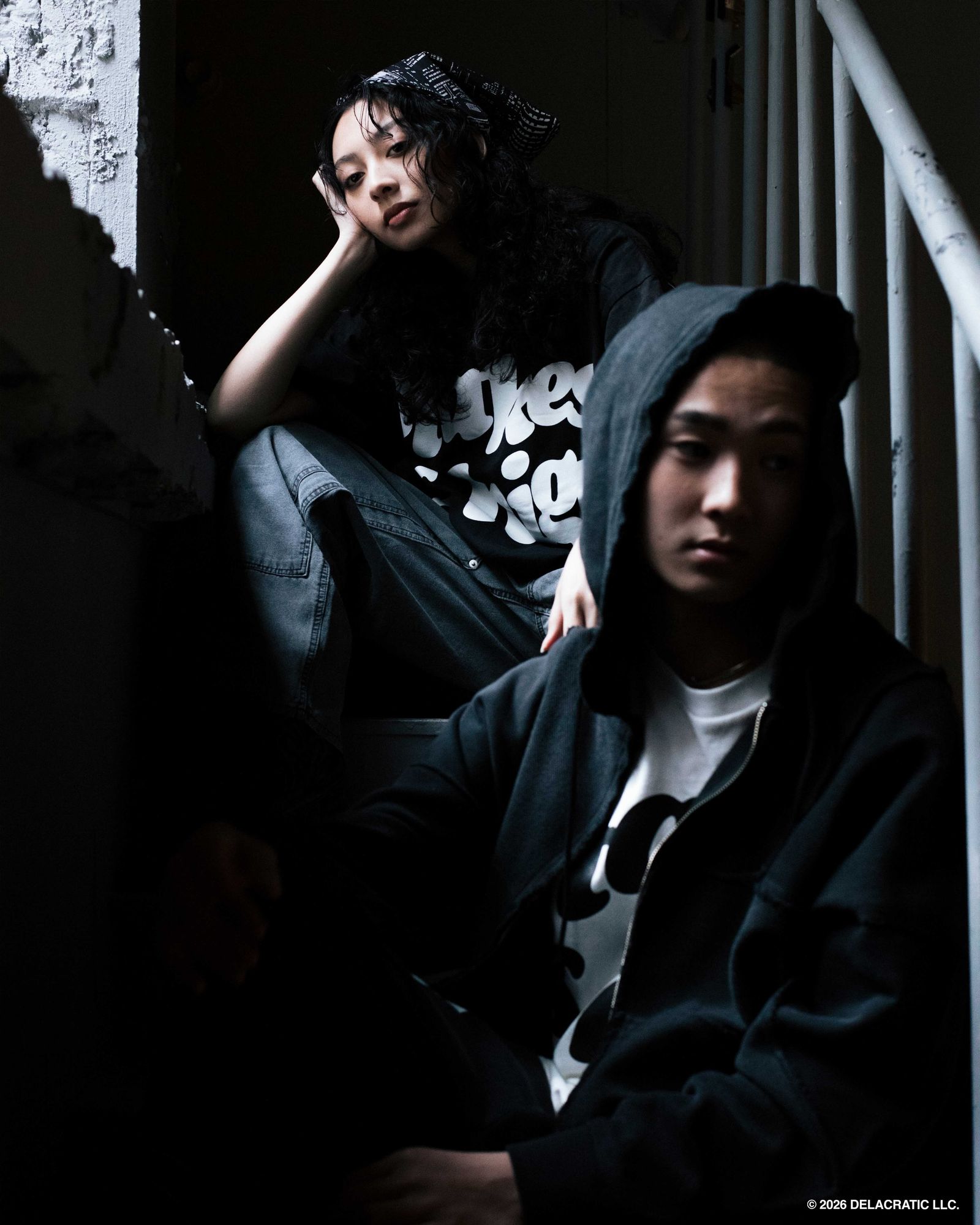 "stakes is high" TEE(xDe La Soul) / BLACK / デラソウルコラボティー