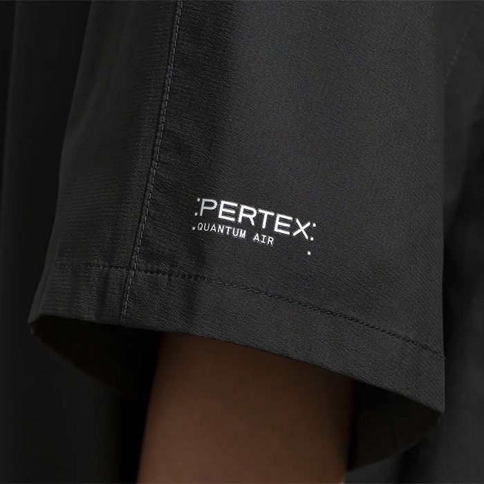 PERTEX QUANTUM AIR S/S Pullover Shirt / Charcoal