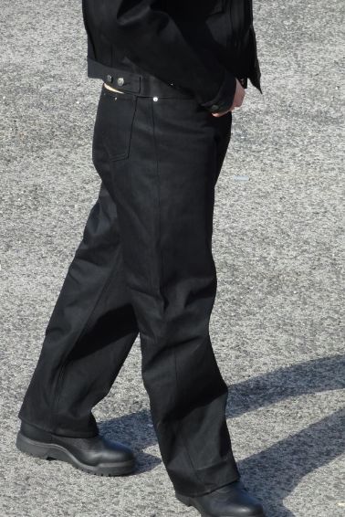 Better™ Gift Shop / OrSlow "100 Super Dad" Black Selvedge Denim Jean / Black / デニムパンツ