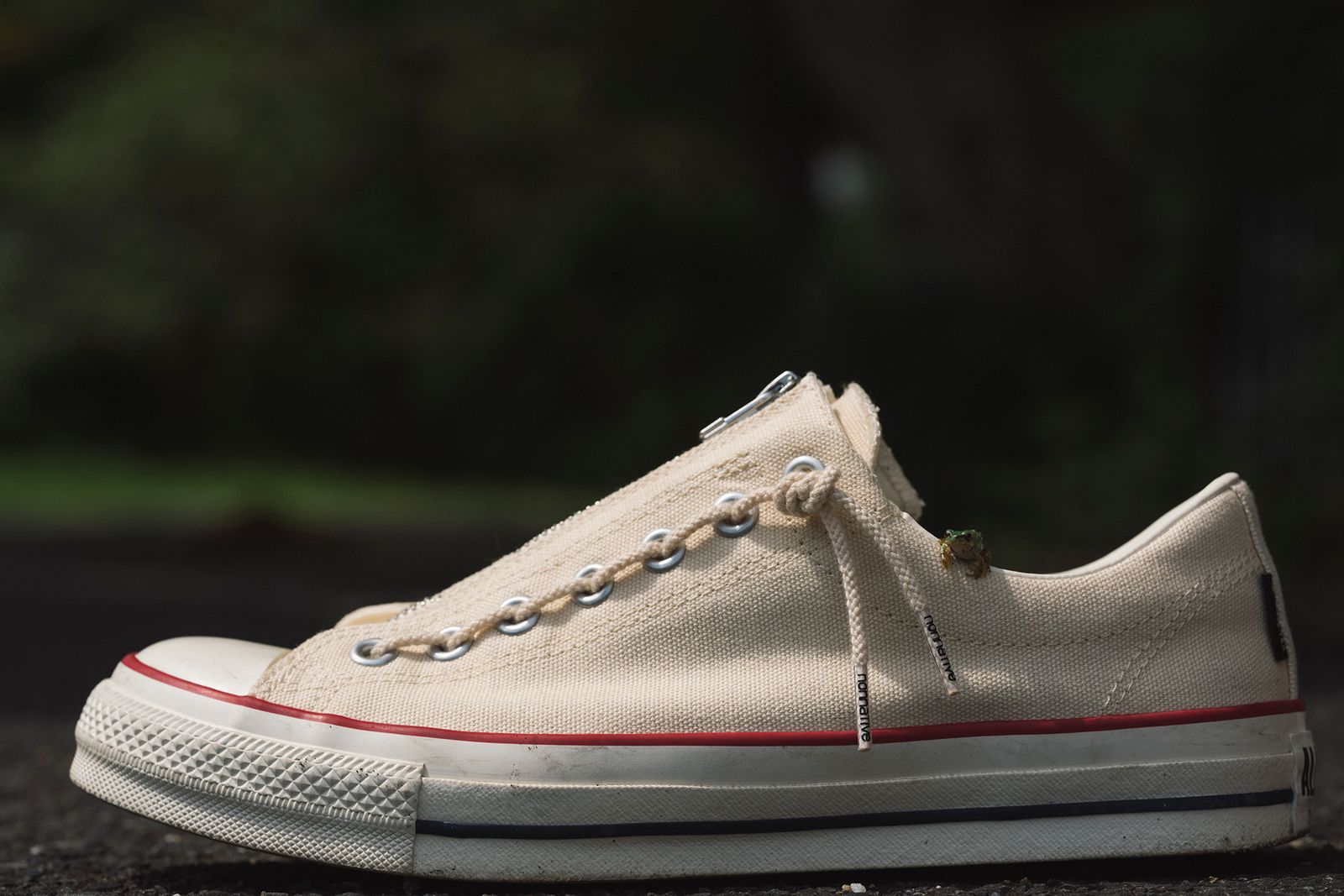 CONVERSE × nonnative ALL STAR GORE-TEX CENTERZIP OX / NN / IVORY