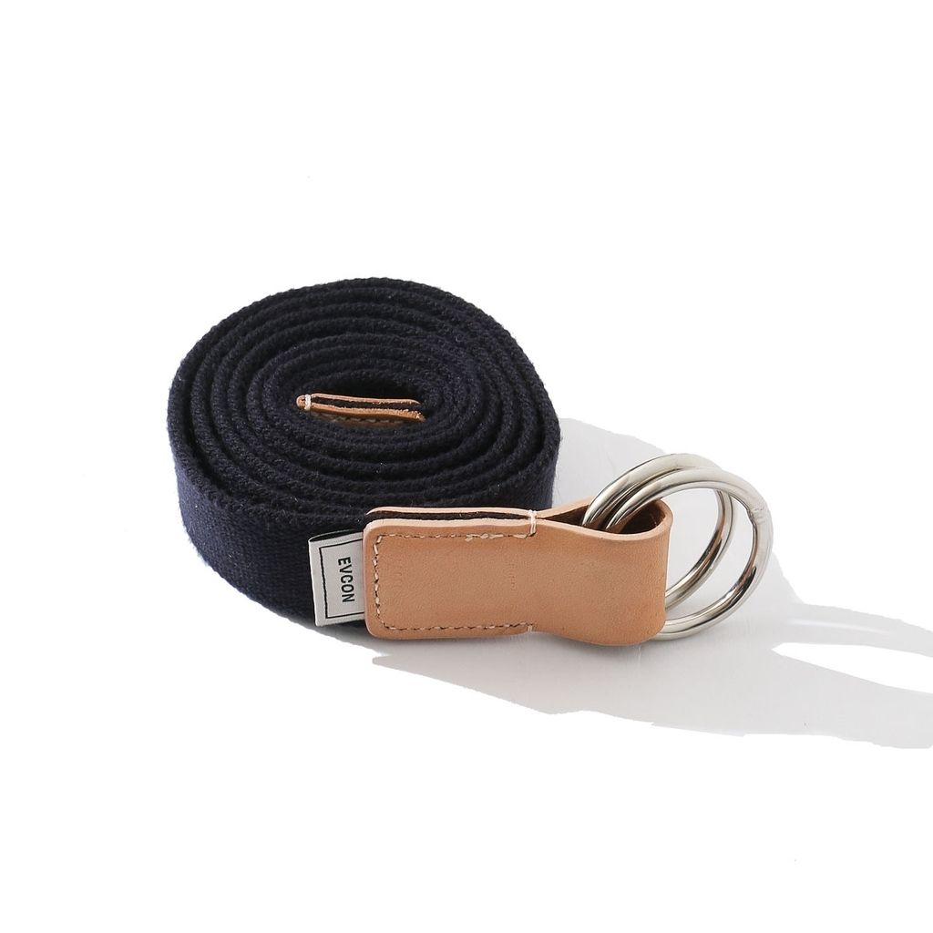 EVCON - RING BELT / NAVY | Stripe Online Store