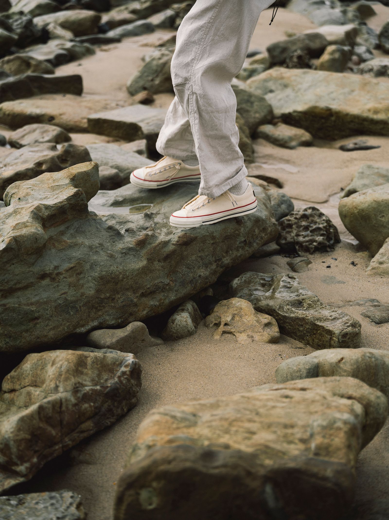 CONVERSE × nonnative ALL STAR GORE-TEX CENTERZIP OX / NN / IVORY