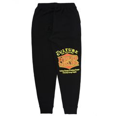 WAVE LOGO SWEAT PANTS / BLACK / スウェットパンツ