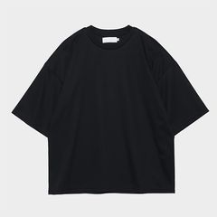 Women / Fine Smooth Crew Neck Tee / Navy