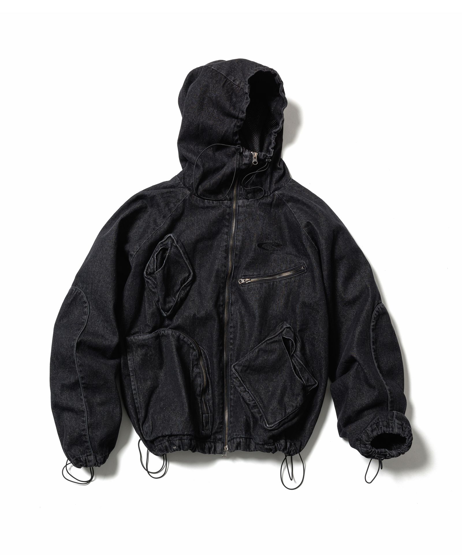 CPG RHOMBUS POCKET FADE DENIM JACKET / BLACK / デニムジャケット / FS1881
