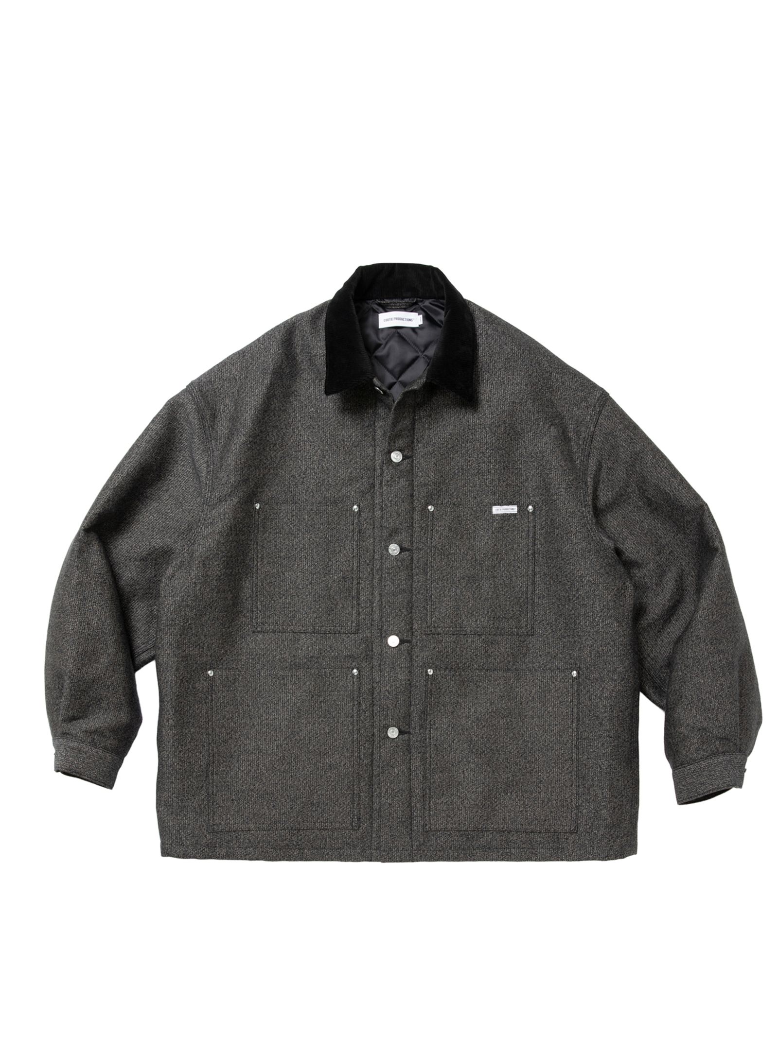 Bedford Cloth Quilting Coverall / SALT AND PEPPER /  カバーオール