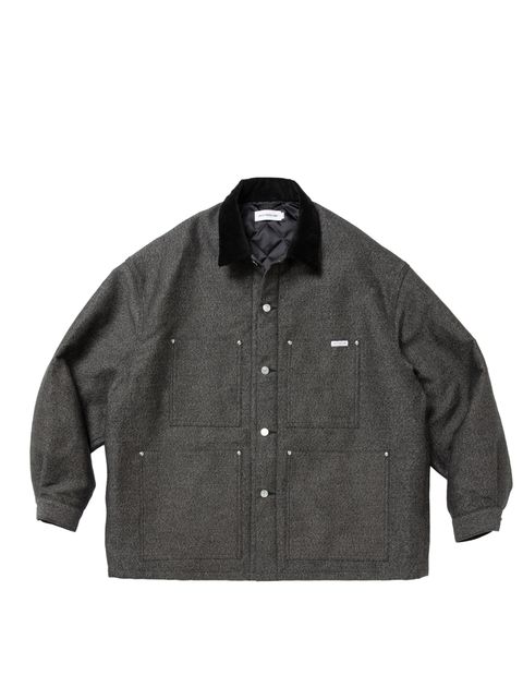 Bedford Cloth Quilting Coverall / SALT AND PEPPER /  カバーオール