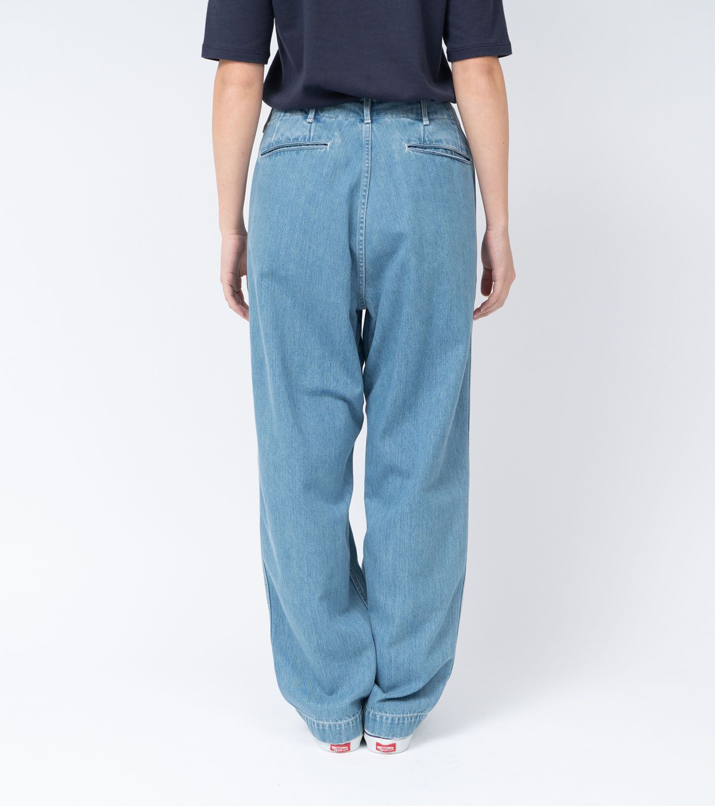 Wide Denim Pants / LI(Light Indigo)