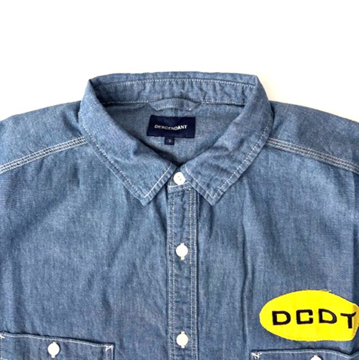 DESCENDANT - NORMAN CHAMBRAY LS SHIRT / INDIGO | Stripe