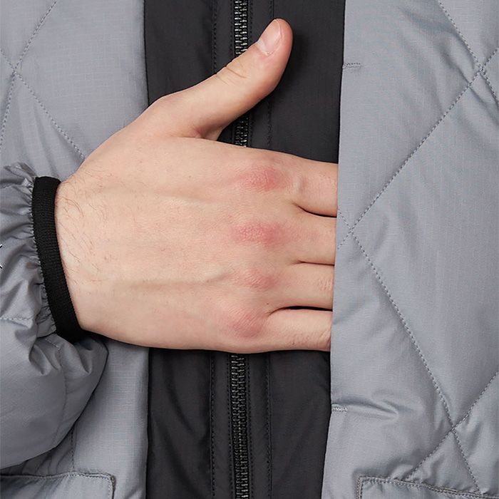 PERTEX QUANTUM PLAS Field Down Cardigan / LH(Light Gray)