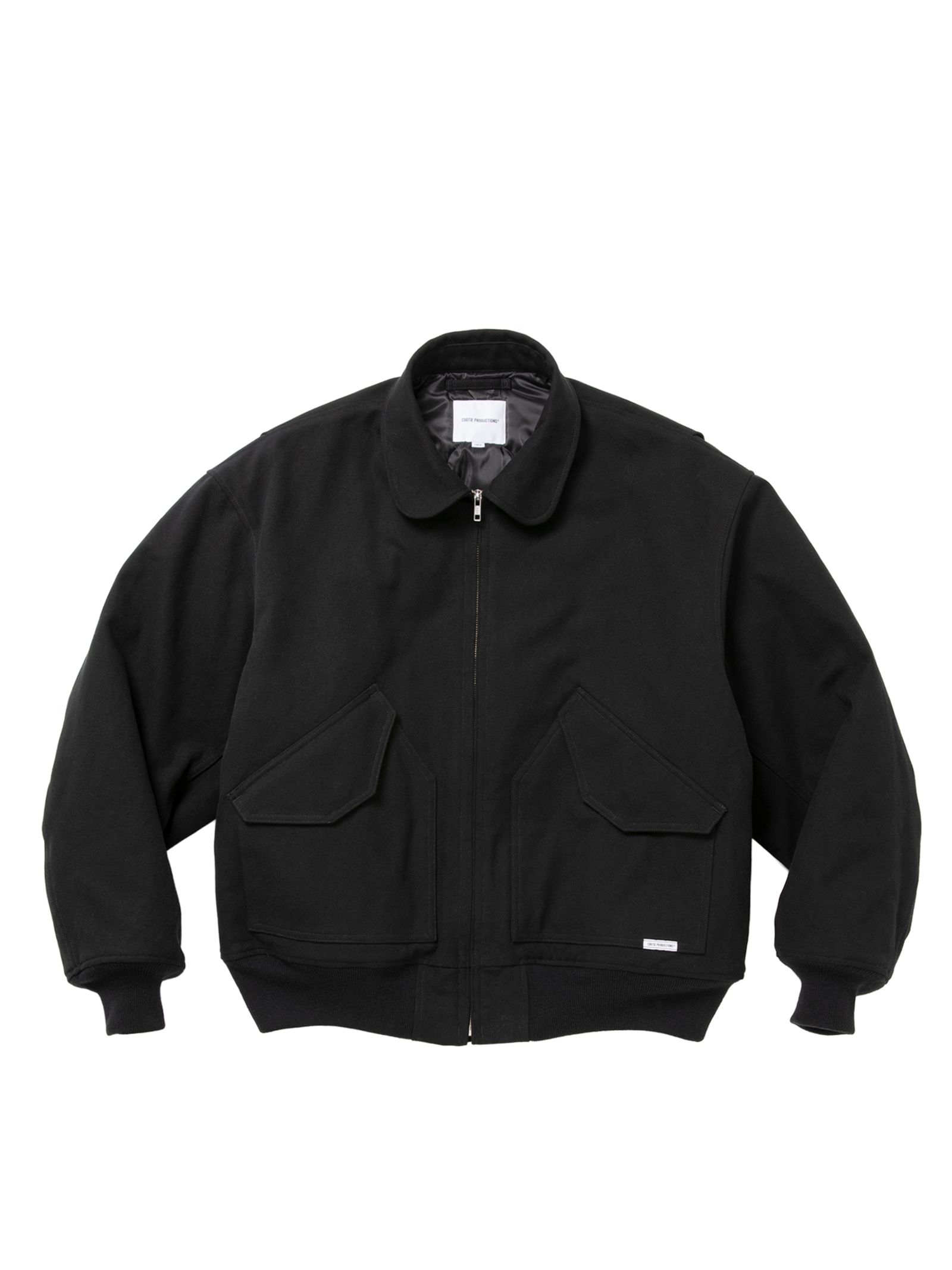 Nidom Cotton Duck Flight Jacket / BLACK / フライトジャケット
