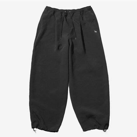 DRY WASHER POPLIN EASY PANTS / BLACK