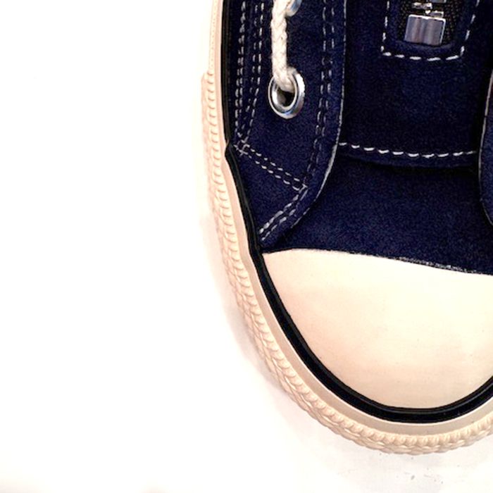 DWELLER TRAINER 2 HI COW LEATHER WITH GORE-TEX by SPINGLE / NAVY