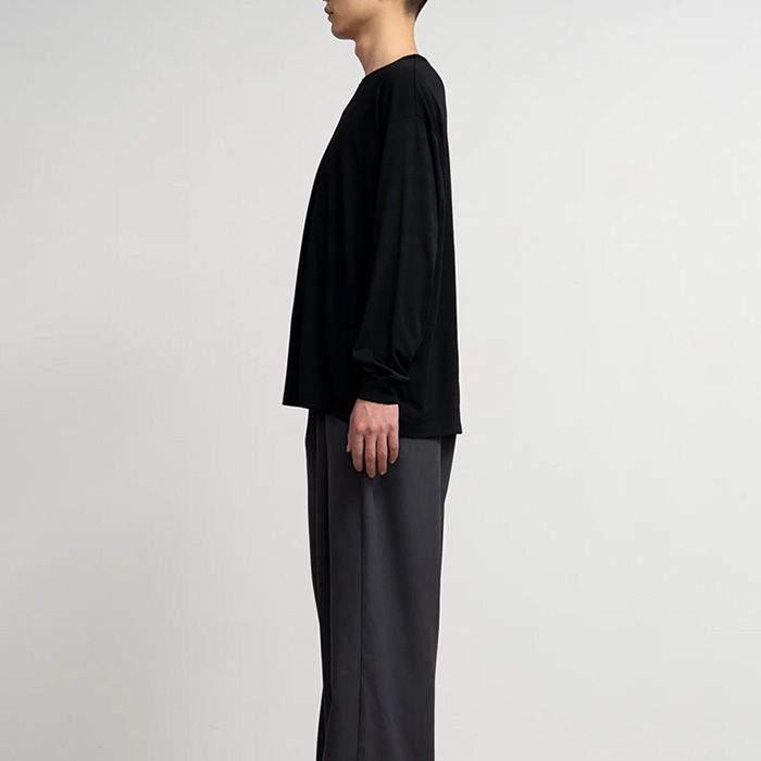 Wool Cordura® L/S Tee / BLACK