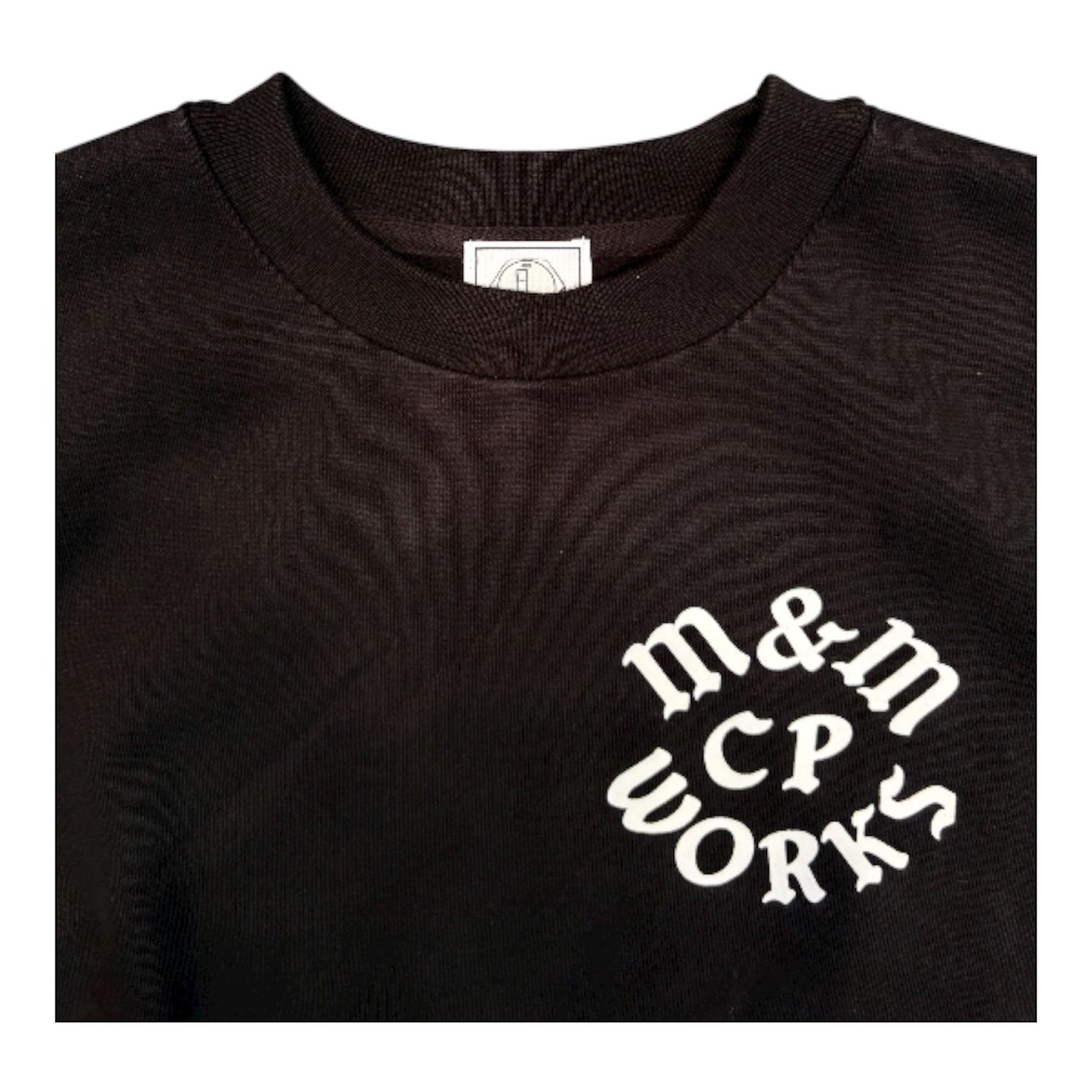 WORKS Heavy Crewneck Sweat / BLACK / ヘビーオンス クルーネックスウェット