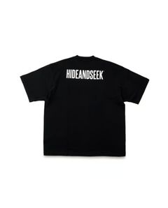 HAS Logo S/S Tee (Back BigSilhouette) / BLK / プリントティーシャツ