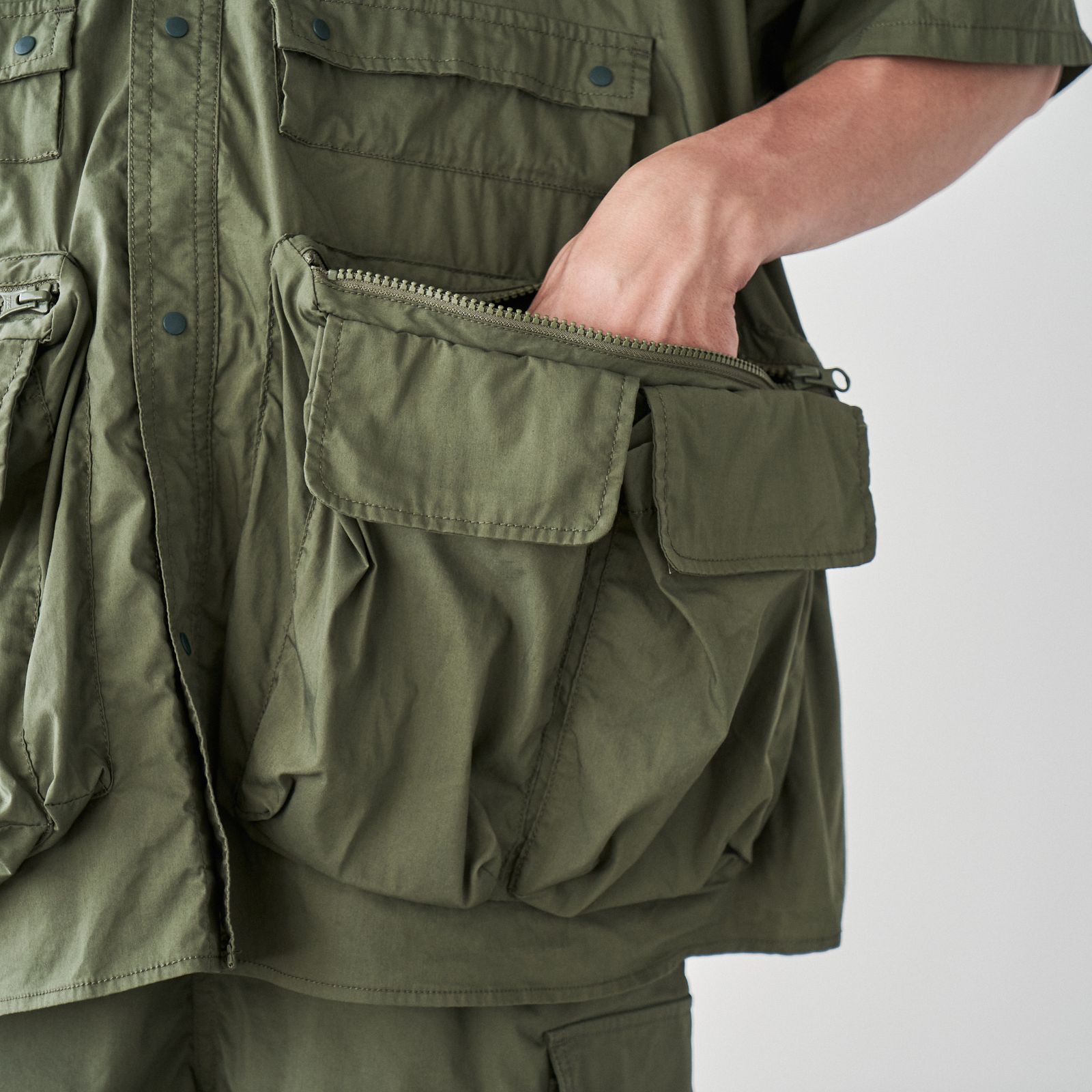 FreshService - TACTICAL POCKET STRETCH S/S SHIRT | Stripe Online Store