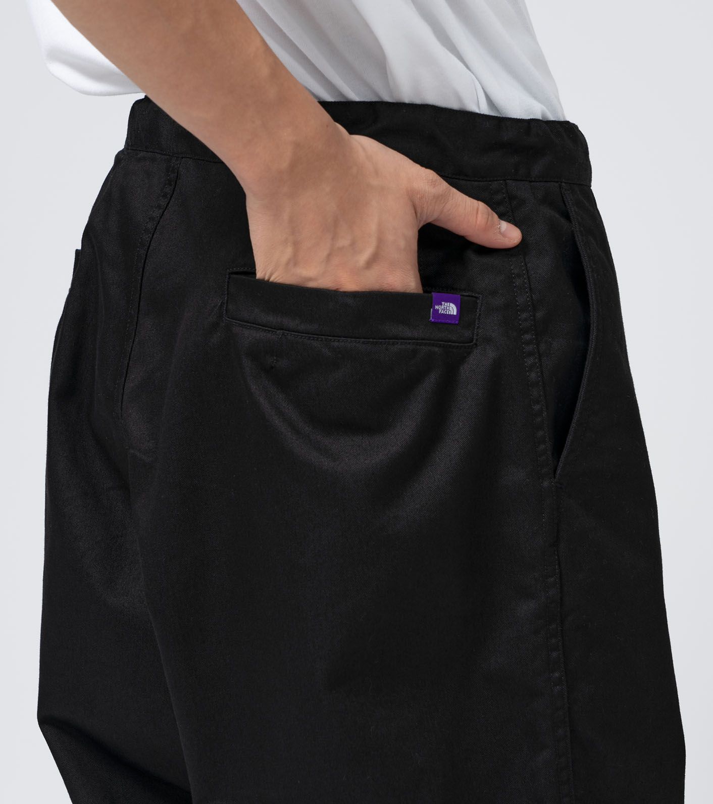 COOLMAX Chino Wide Tapered Pants / K(Black)