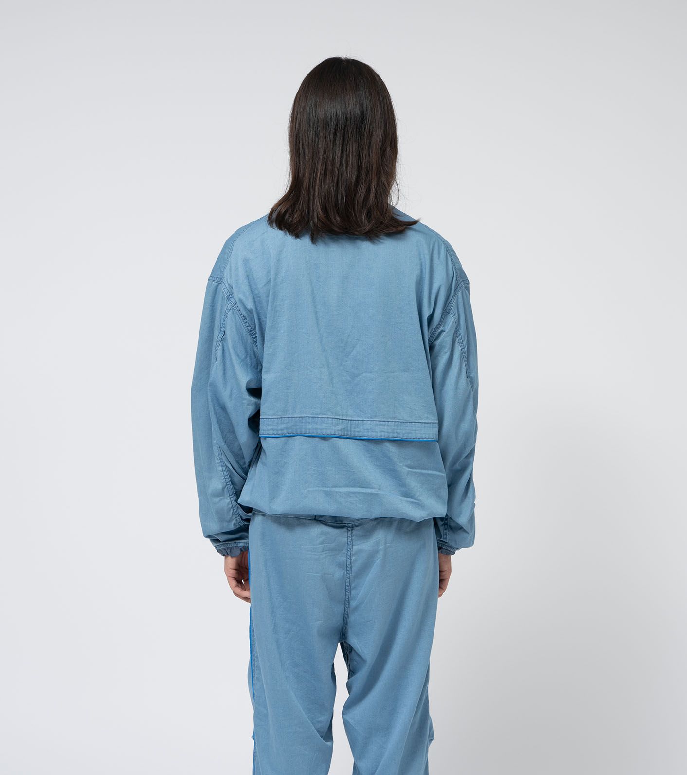 ノースフェイスパープルレーベル インディゴトラックジャケット32n25sa022 THE NORTH FACE PURPLE LABEL - Indigo Field Track Jacket / IB