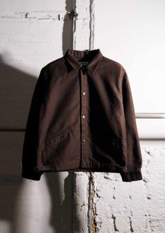 MOLESKIN SNAP JKT / BROWN / ワークジャケット