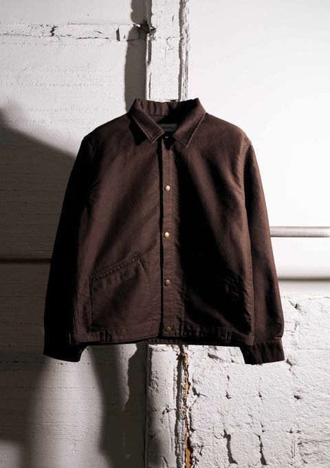 MOLESKIN SNAP JKT / BROWN / ワークジャケット