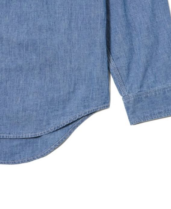 CHAMBRAY SHIRT / INDIGO / シャンブレーシャツ