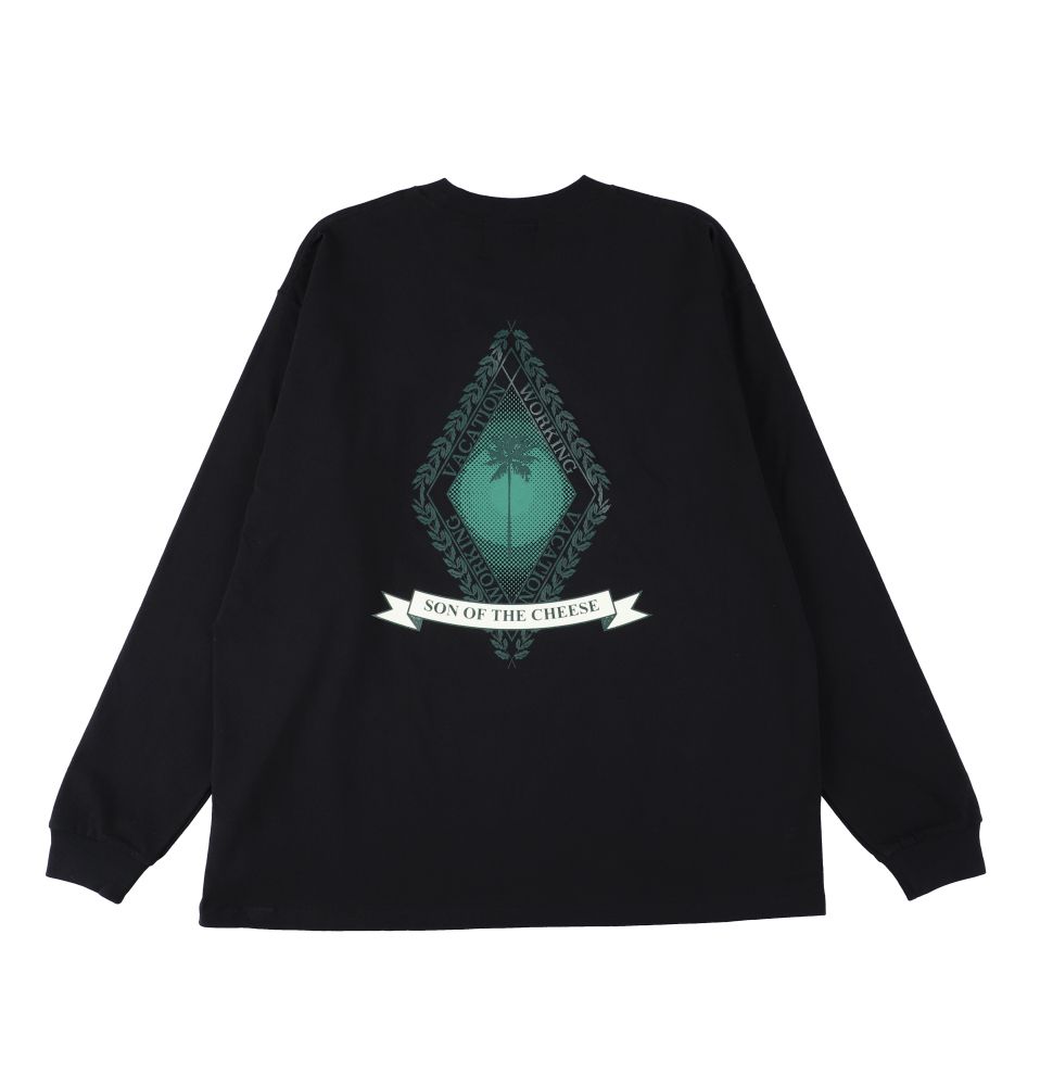 Emblem L/S TEE / BLACK - M