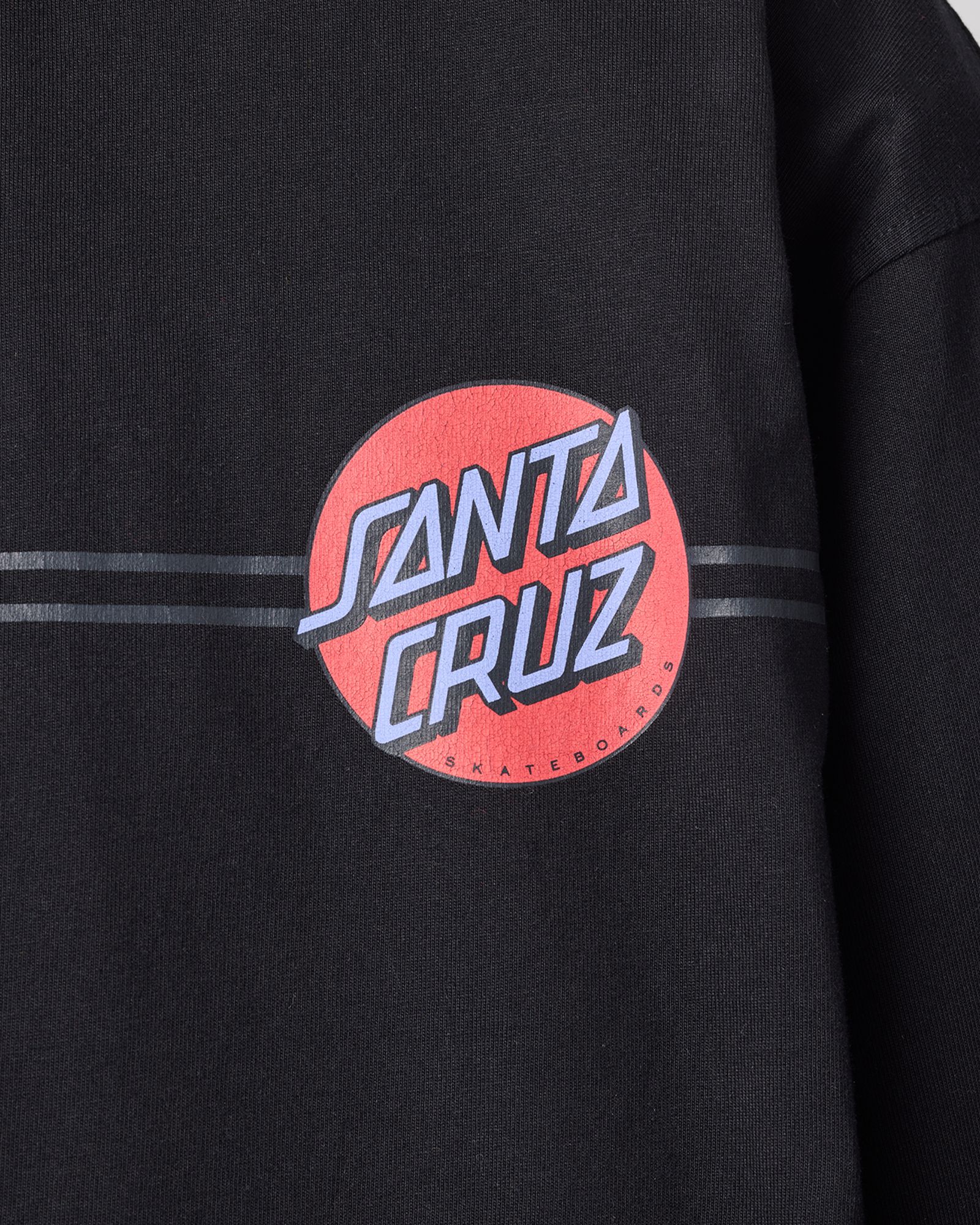 SANTA CRUZ / CLASSIC DOT L/S TEE / Black