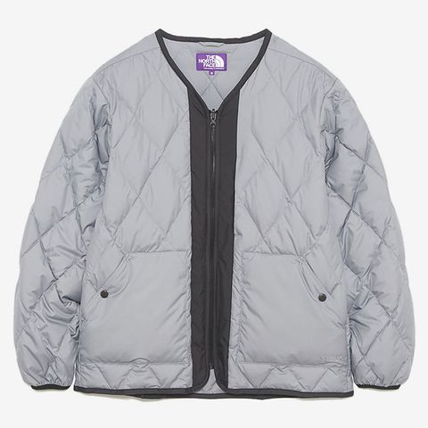 PERTEX QUANTUM PLAS Field Down Cardigan / LH(Light Gray)