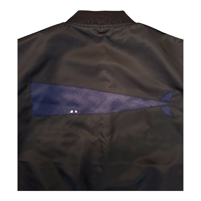 ECHO SATIN JACKET / BLACK