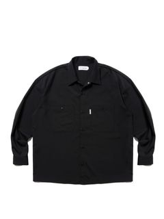 T/W Work L/S Shirt / BLACK / ワークシャツ /  CTE-25A401-PLAIN