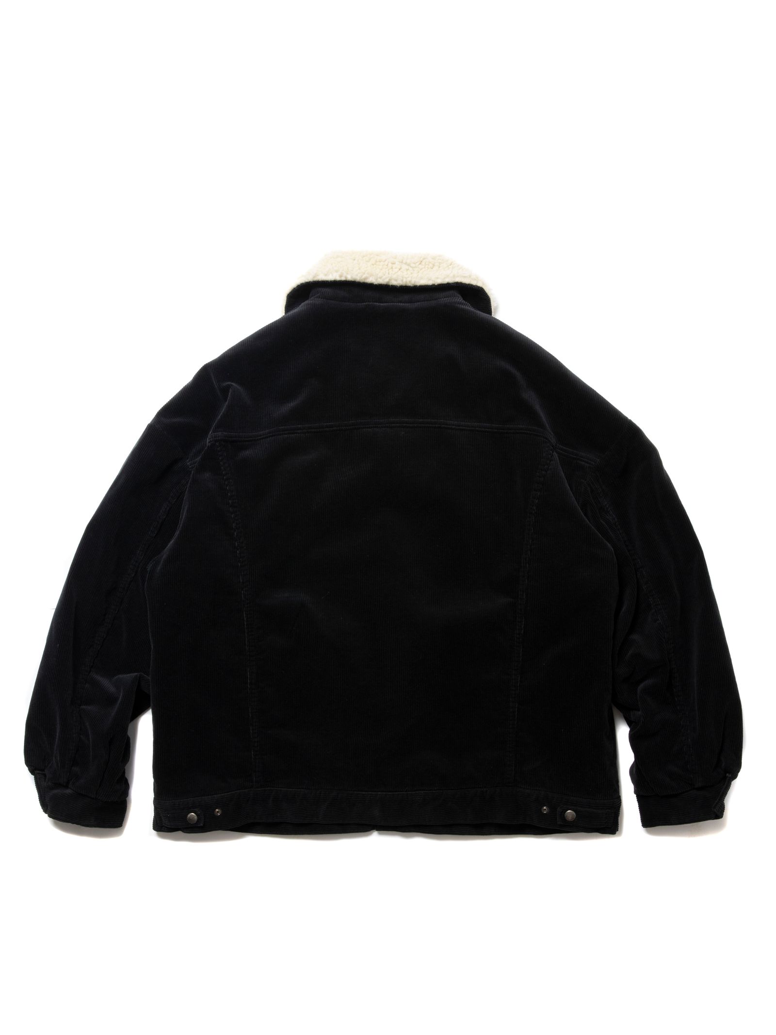 COOTIE PRODUCTIONS - Corduroy Cattleman Jacket / Black×Black / コーデュロイジャケット  | Stripe Online Store