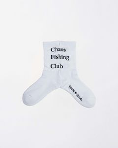 1Pac Logo Socks / WHITE
