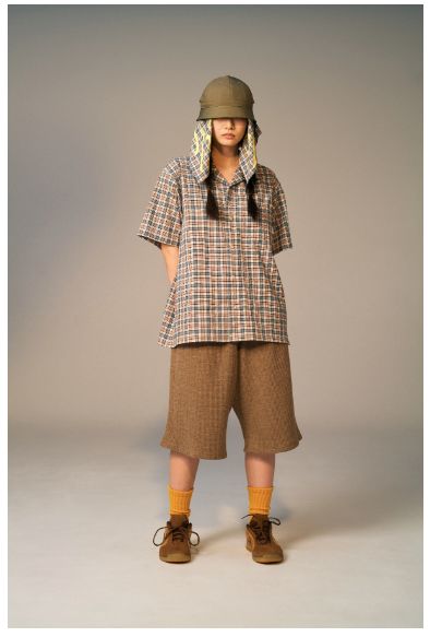 Seersucker Scarf / PLAID / バンダナ