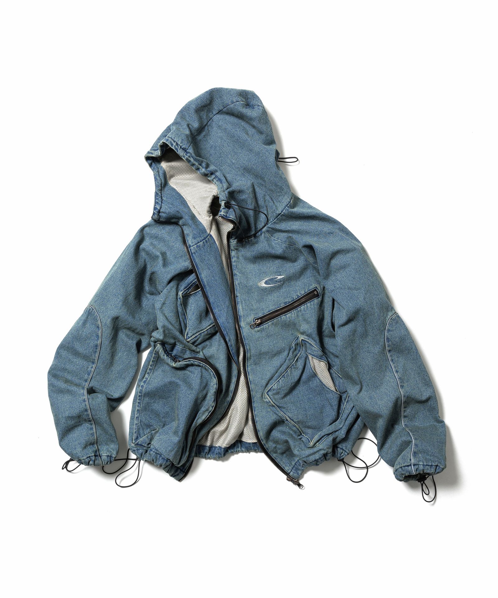 CPG RHOMBUS POCKET FADE DENIM JACKET / BLUE / デニムジャケット / FS1881