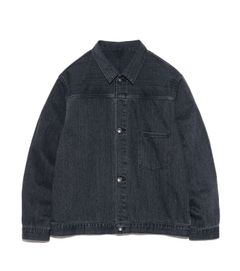 Short Denim Jacket / H(Gray)