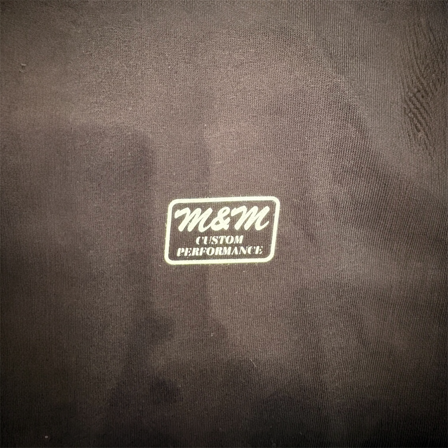 PRINT L/S TEE / BLACK / プリントロングスリーブティー