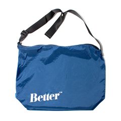 Better™ Gift Shop - 'Standard Logo' Blue Side Bag / Blue / ショルダーバッグ